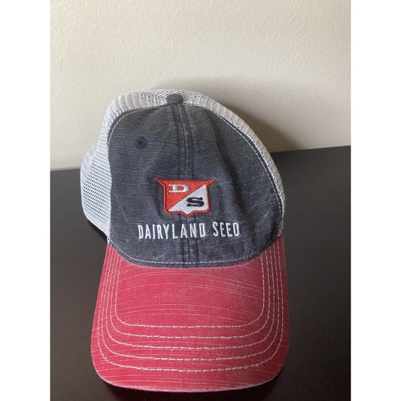 Dairyland Seed University Of Wisconsin Hat Cap Mesh Trucker - Picture 2 of 6